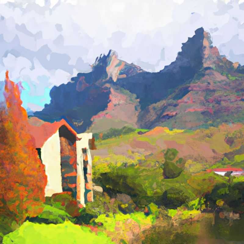 Six intrepid travelers embarking on an adventurous 2-week trek through the breathtaking Cathedral Peak region of South Africa during autumn's vibrant embrace, surrounded by towering sandstone cliffs, cascading waterfalls, and an abundance of wildlife.