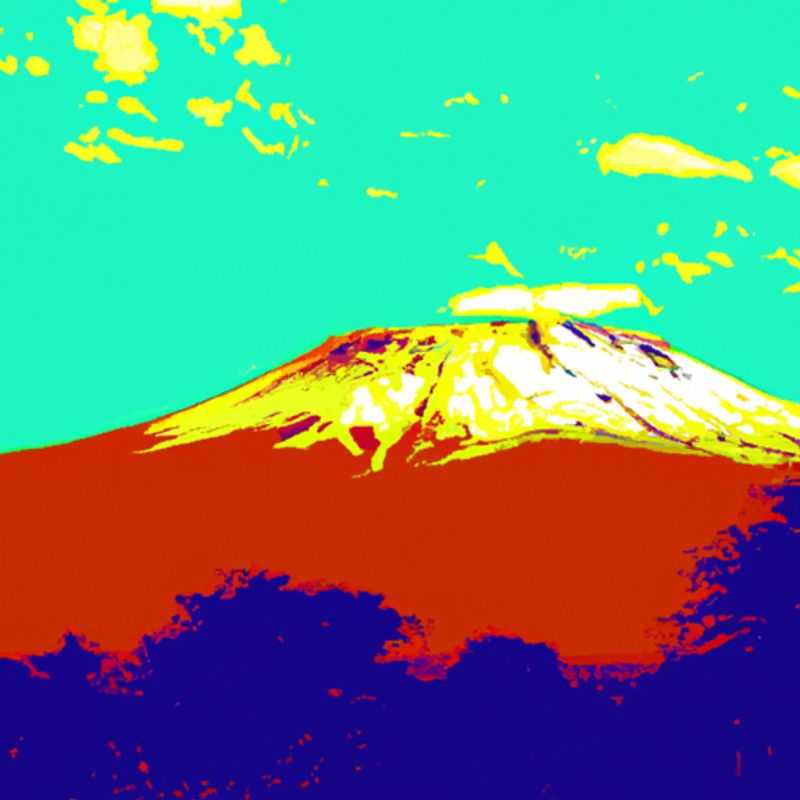 A solitary hiker ascends the majestic slopes of Mount Kilimanjaro, Tanzania, under the warm glow of the autumn sun, embracing the solitude and grandeur of the wilderness on a transformative 24-hour journey.