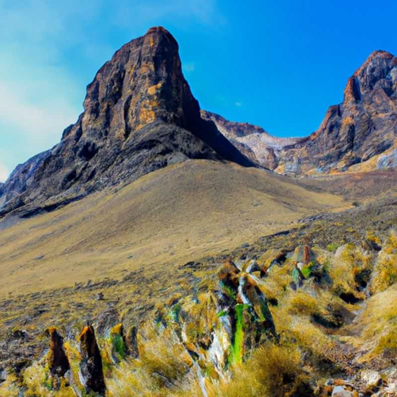 Winter in Mount Kenya National Park: A Snowy Wonderland