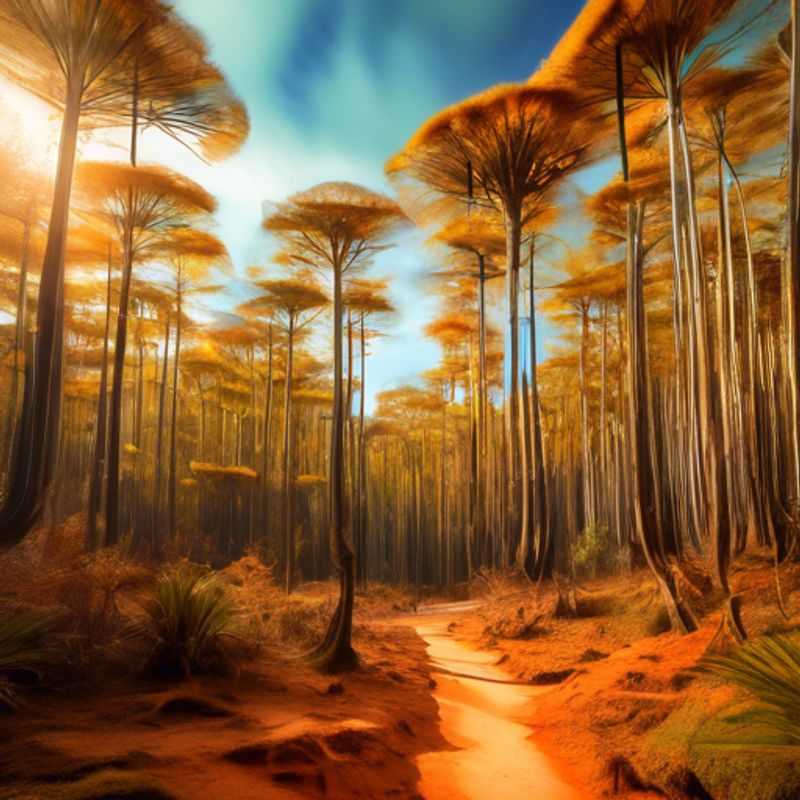 The Weekend Travelers stand amidst the vibrant tapestry of Kirindy Forest, Madagascar, a paradise of diverse flora and fauna. Fall foliage paints the landscape in warm hues, adding to the breathtaking beauty of this unique ecosystem.