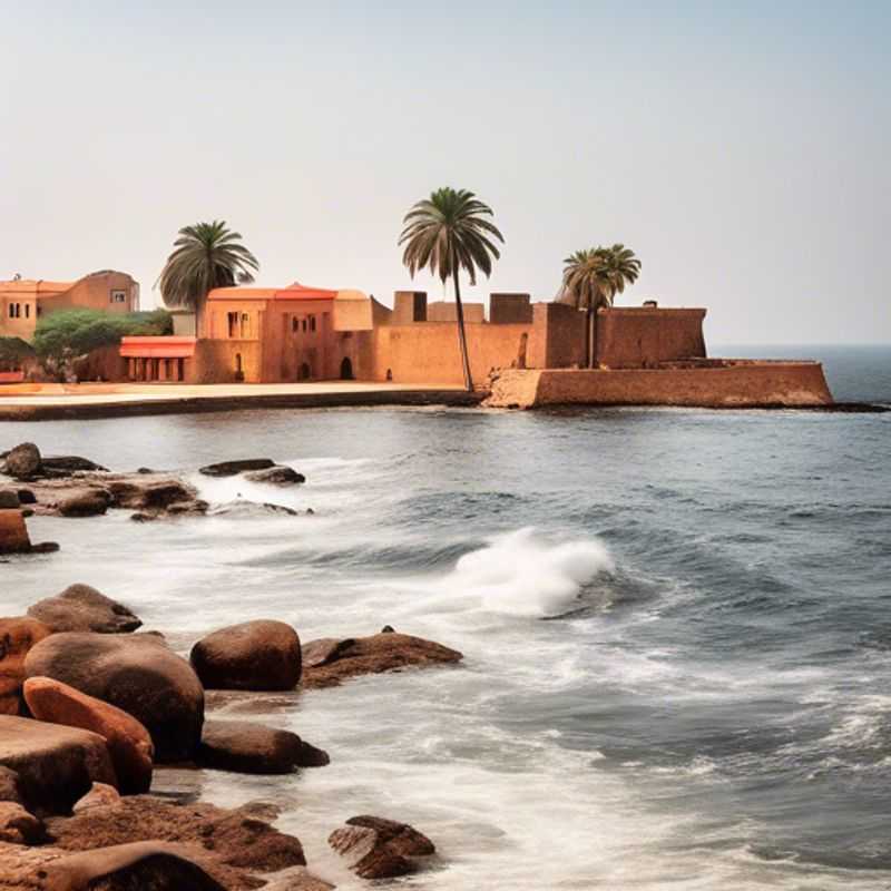 L'île de Gorée, Sénégal : une île riche en histoire et en culture,