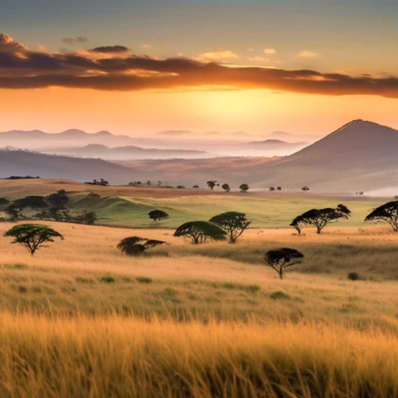 The majestic Nyika Plateau in Malawi unfolds before the eyes of the intrepid Social Media Traveler, a lush, rolling landscape teeming with wildlife and dotted with ancient rock formations, a captivating destination for the curious explorer.