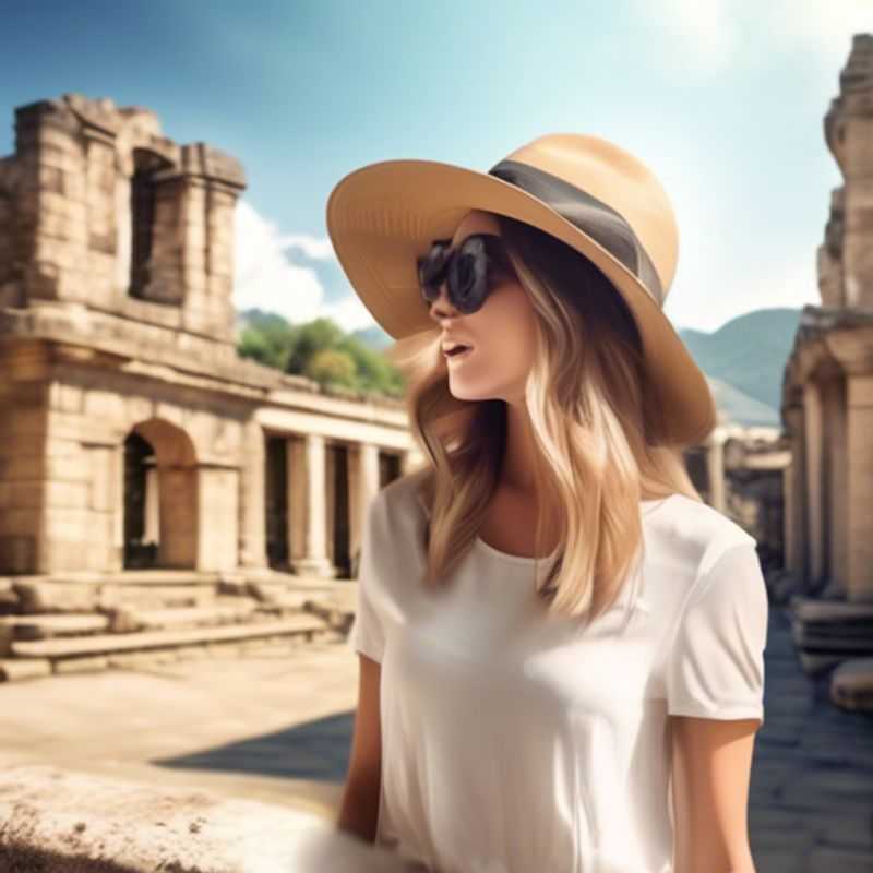 Un sombrero de ala ancha elegante y de moda, listo para protegerte del sol y agregar un toque de estilo a cualquier atuendo.