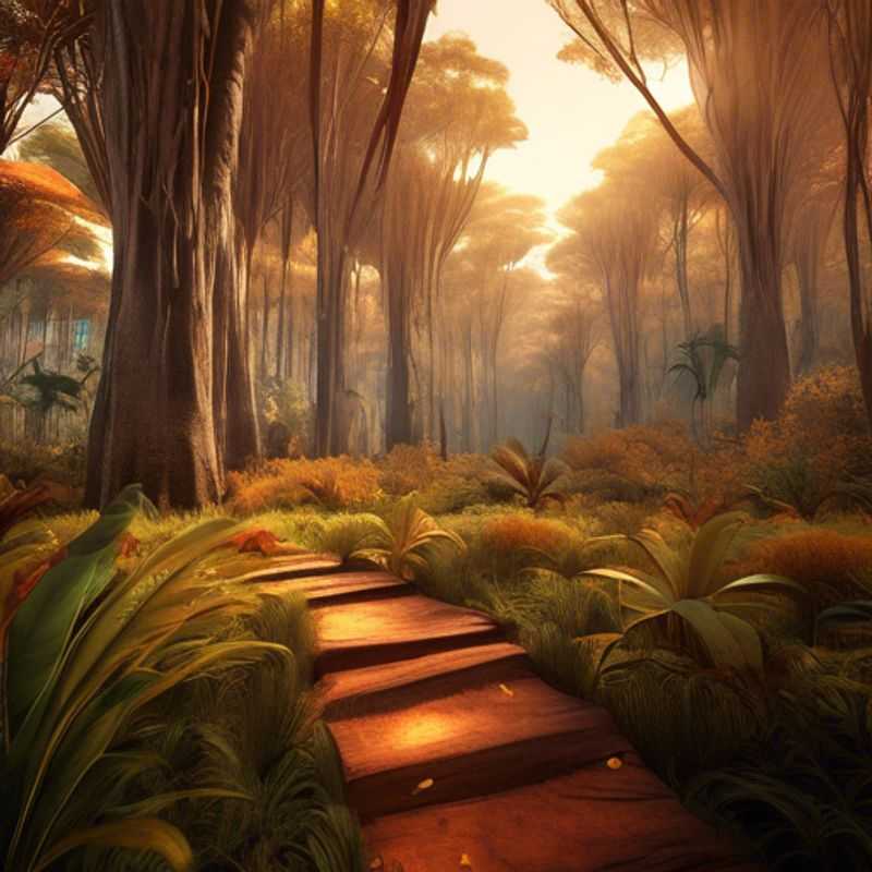 La forêt de Kirindy, Madagascar : un paysage unique et fascinant.