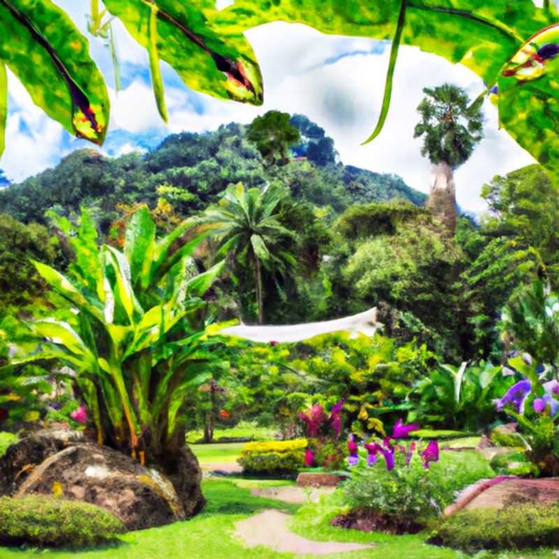 Immerse Yourself in the Gentle Embrace of Giant Tortoises in the Seychelles National Botanical Gardens