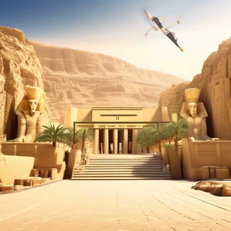 La Vallée des Rois en Égypte : des tombeaux pharaoniques majestueux.