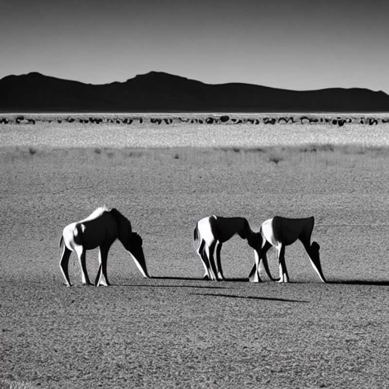 Parque Nacional Etosha, Namibia: Impresionante paisaje africano con animales salvajes.