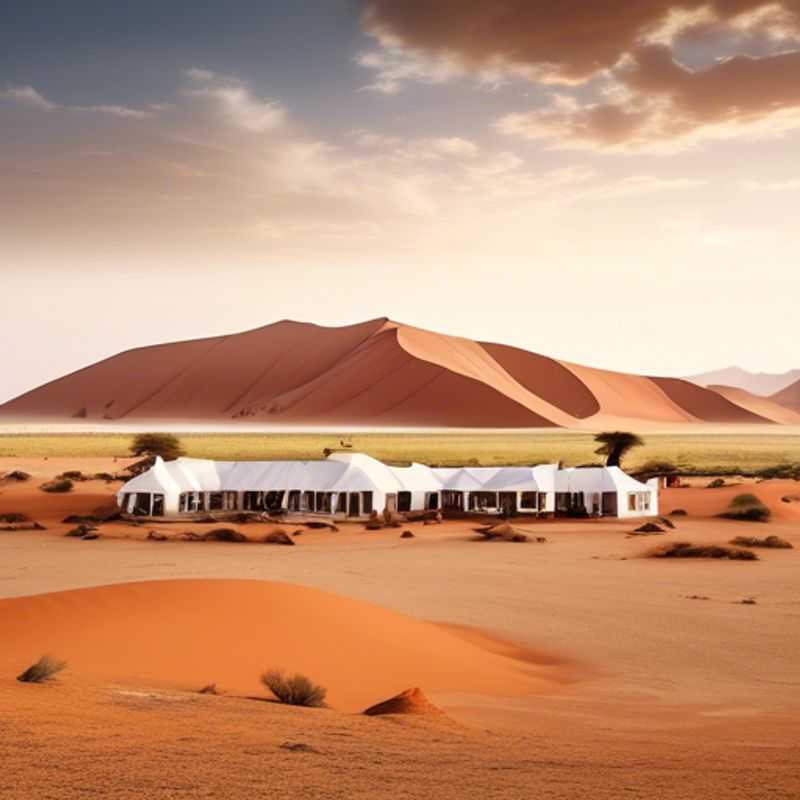 Discover the Allure of Namibia's Sossusvlei Dunes&#58; A Captivating Braai Under the Starry Skies