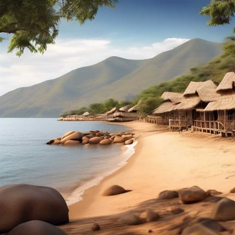 Plongée dans les eaux cristallines du Parc national du lac Malawi à Cape Maclear, Malawi au printemps