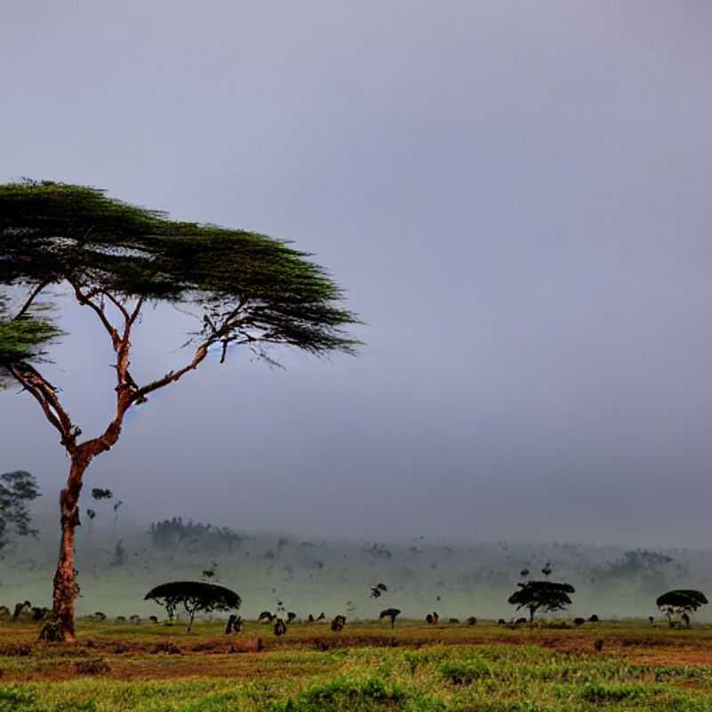 Le majestueux Mont Elgon, à cheval sur l'Ouganda et le Kenya, un paysage époustouflant mais qui exige des pratiques de sécurité rigoureuses pour une randonnée réussie.