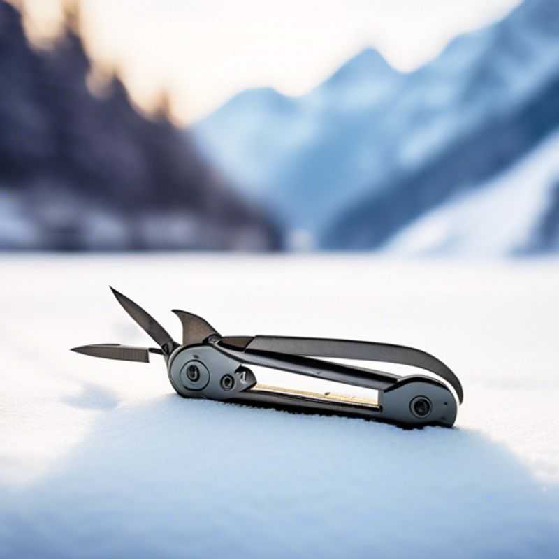 A versatile Swiss Army Knife displayed on a wooden surface, showcasing its array of tools, perfect for outdoor adventures and everyday tasks, highlighting the essential features to consider before purchasing a multi-tool.