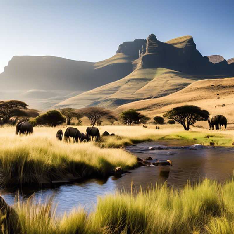 Descubre la Magia de los Picos Drakenberg: Un Viaje al Anfiteatro y Vistas Panorámicas Impresionantes en Sudáfrica
