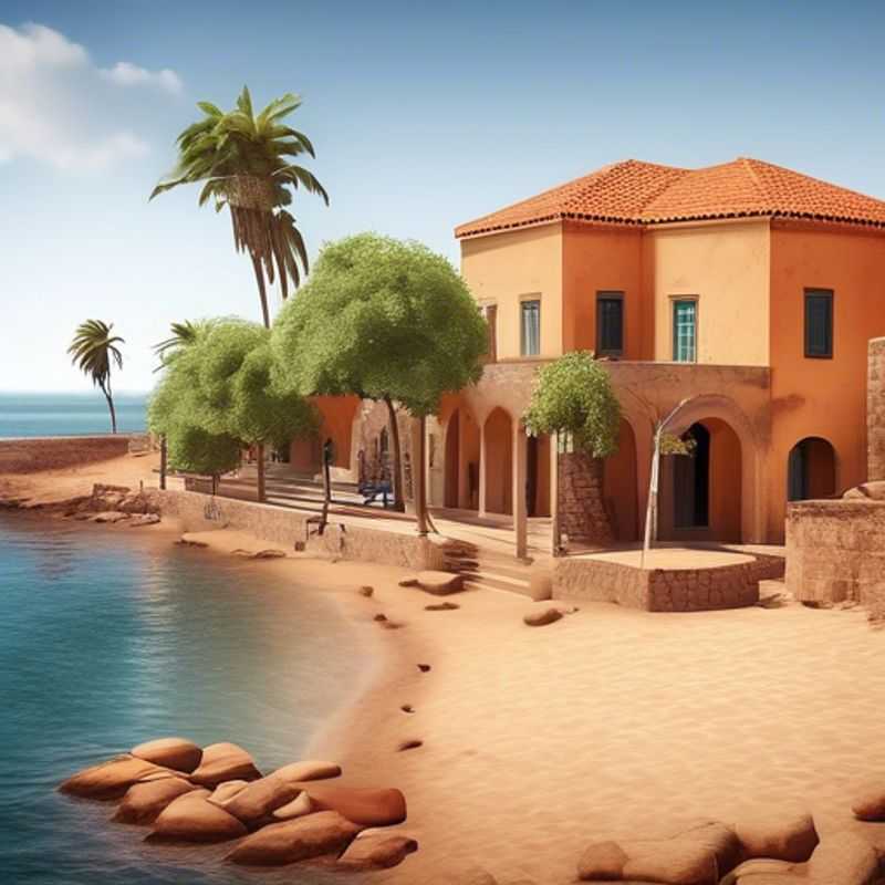 L'île de Gorée, Sénégal : une île riche en histoire et en culture,