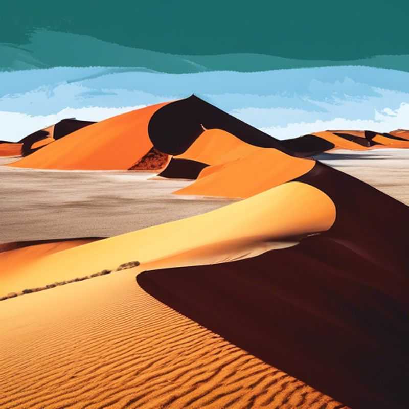 Here are a few options for alt text for an image of the Sossusvlei Dunes in Namibia, catering to different aspects: