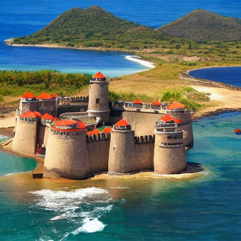 The imposing São Sebastião Fortress in Mozambique, a historical landmark showcasing both beauty and the importance of responsible and safe travel practices.