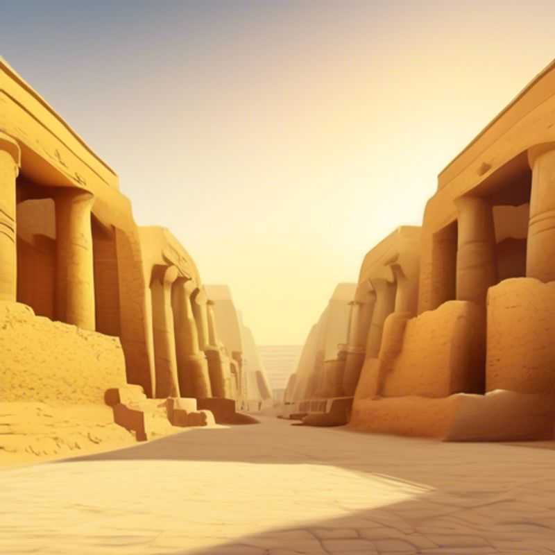 La Vallée des Rois en Égypte : des tombeaux pharaoniques majestueux.