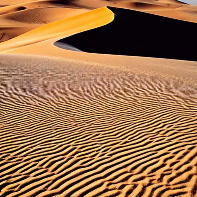 Golden hour paints the majestic Merzouga Dunes, Morocco, in a luxurious light – the perfect backdrop for your envy-inducing Staycationer social media posts.