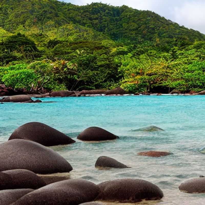 Lush greenery and towering palms bask in the Seychellois sun at the National Botanical Gardens, a vibrant Eden perfect for a summer escape. A glimpse into paradise – is Seychelles *the* summer holiday spot for you? Find out inside!
