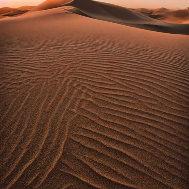 Vast, sun-baked dunes of the Sahara Desert in Morocco/Tunisia, shimmering under the summer sun. A reminder that even legends can get a little *too* toasty! Is this the right kind of hot for your holiday? Maybe think twice... or bring a LOT of water! #Sahara #DesertAdventure #SummerInTheSahara #MaybeNot