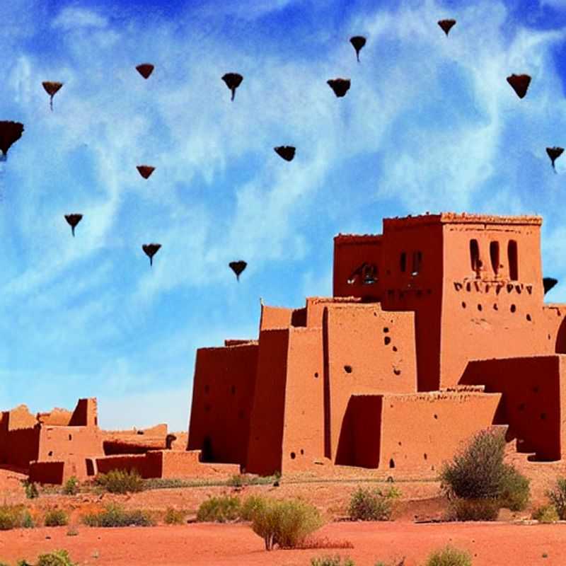 Golden sunlight bathes the ancient kasbah of Aït Benhaddou, Morocco, a majestic fortress shimmering under the summer sun. Is this the adventure that awaits you, or will the summer heat prove too much for your desert dreams? Find out inside!