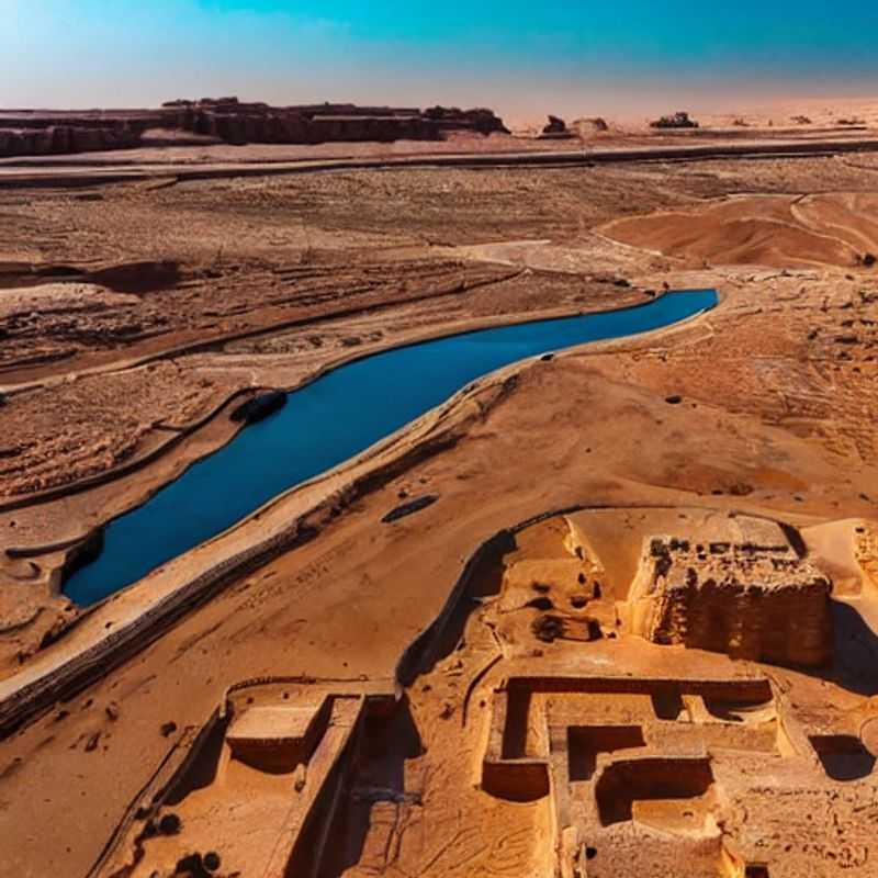 Wadi El Rayan: Where turquoise lakes meet golden sands, creating the perfect backdrop for your group's luxury Instagram moments. Adventure and beauty, all in one frame for the ultimate Group Traveler experience. #WadiElRayan #LuxuryTravel #EgyptAdventures