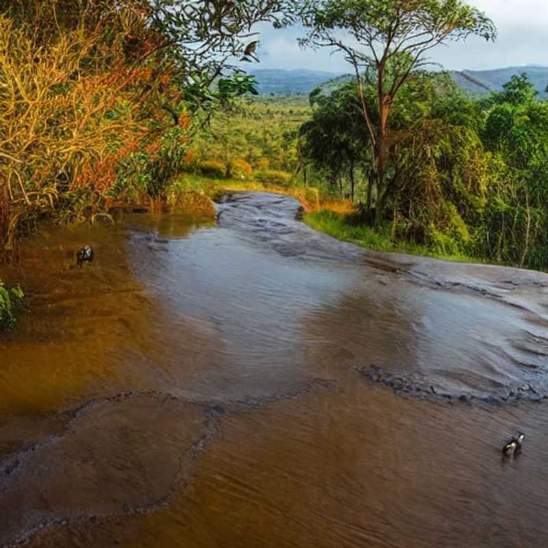 Akagera's raw beauty meets refined comfort: a business traveler's curated capture of luxury amidst the Rwandan wilderness, showcasing prime content potential for social impact.