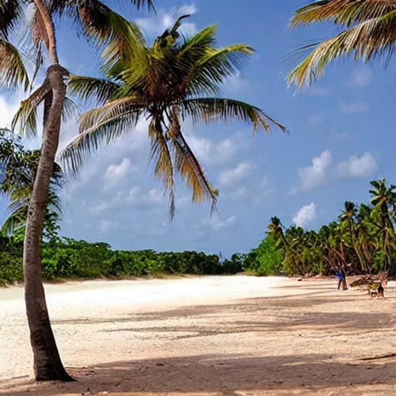 Turquoise waters gently kiss the white sands of Tiwi Beach, Kenya, inviting you to imagine your perfect summer holiday escape.