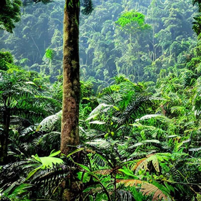 Immersion profonde dans la canopée luxuriante de la forêt impénétrable de Bwindi, en Ouganda, un havre de fraîcheur et de biodiversité idéal pour échapper à la chaleur estivale.