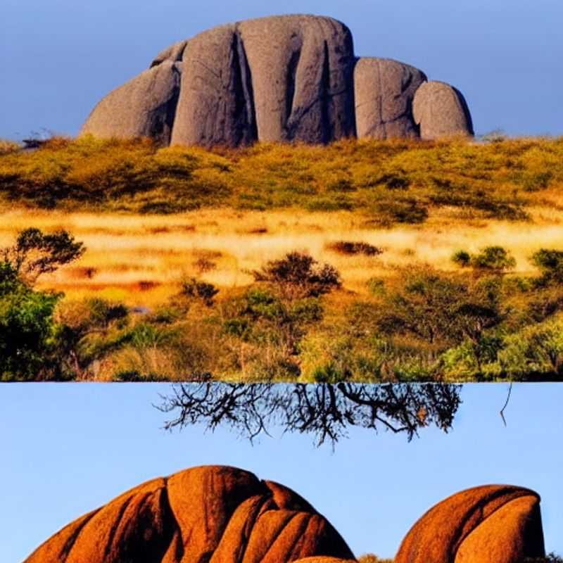 Majestic granite landscapes of Matobo Hills, Zimbabwe, shimmering under the summer sun - a natural sanctuary beckoning for exploration and adventure. Experience the raw beauty of Africa! Is this your next summer destination?