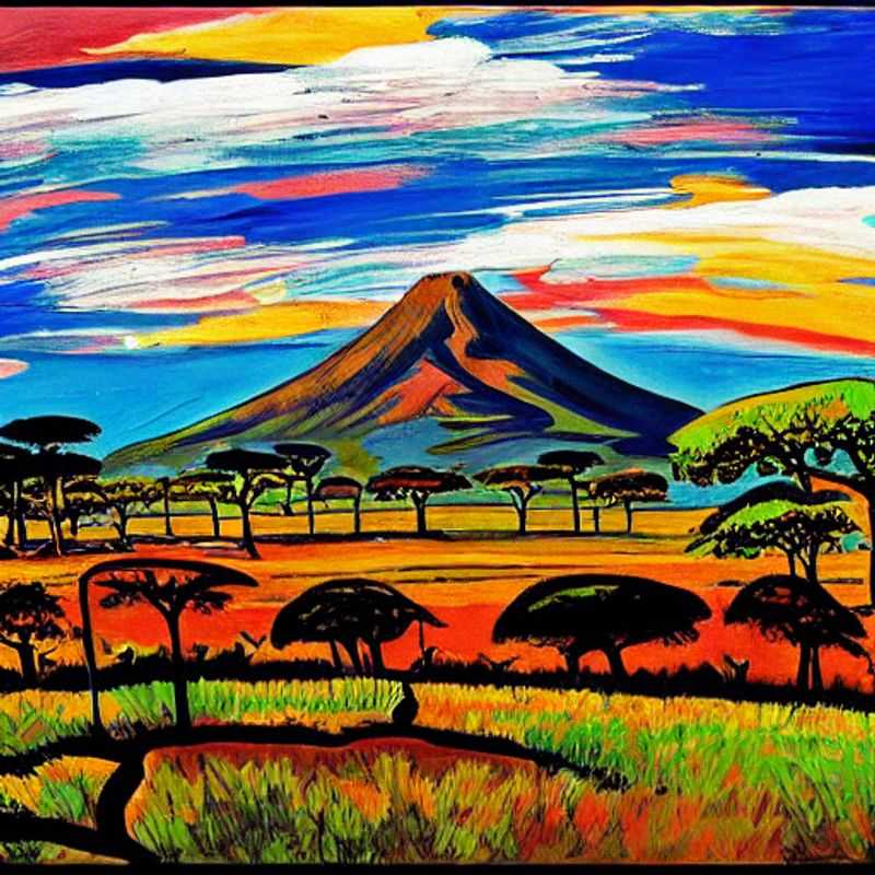 Casal aventureiro apreciando a paisagem exuberante do Monte Elgon, na fronteira Uganda/Quênia. Descubra se esta maravilha é o destino perfeito para suas férias de verão! #MonteElgon #Uganda #Quênia #FériasDeVerão #AventuraAfricana