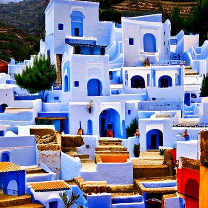 Chefchaouen, le joyau bleu du Maroc, capturé sous un angle luxueux : un festival de couleurs et de lumière parfait pour inspirer votre prochain post Instagram. Découvrez les ruelles photogéniques de la ville bleue lors de votre escapade de festivalier.