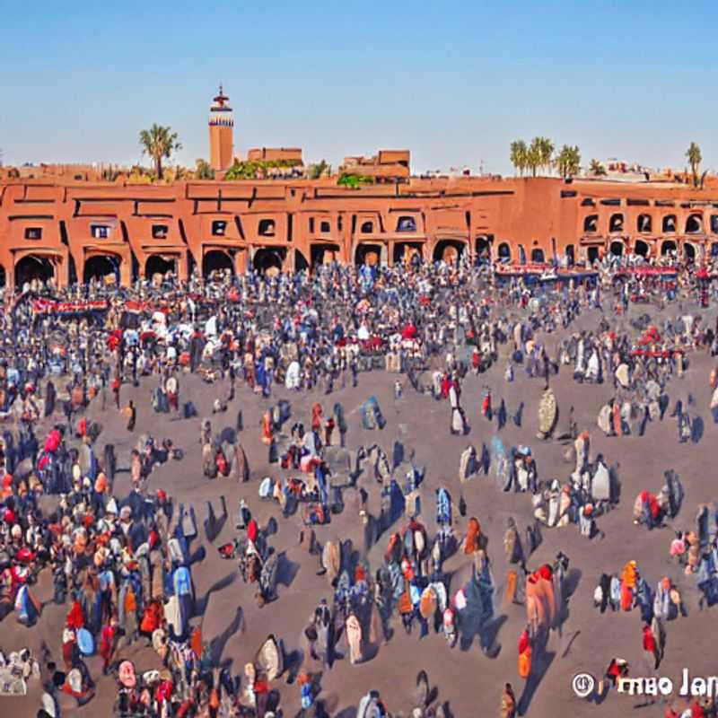 Djemaa el-Fna comes alive with vibrant chaos under the scorching Moroccan sun - snake charmers, storytellers, and food stalls battle for attention. Is this summer heatwave a welcoming embrace or a tourist's trial by fire? Decide for yourself!