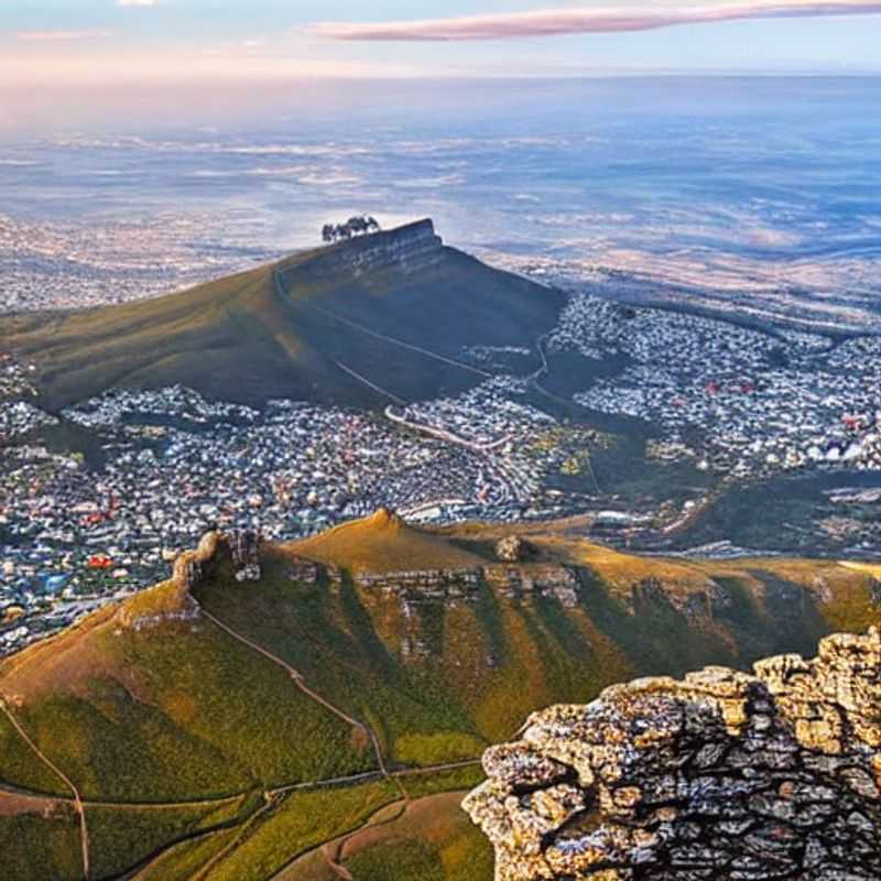 Table Mountain, majestueuse sous le soleil estival, un joyau de l'Afrique du Sud qui vous appelle pour des vacances inoubliables. Découvrez pourquoi l'été est le moment idéal pour explorer cette merveille!