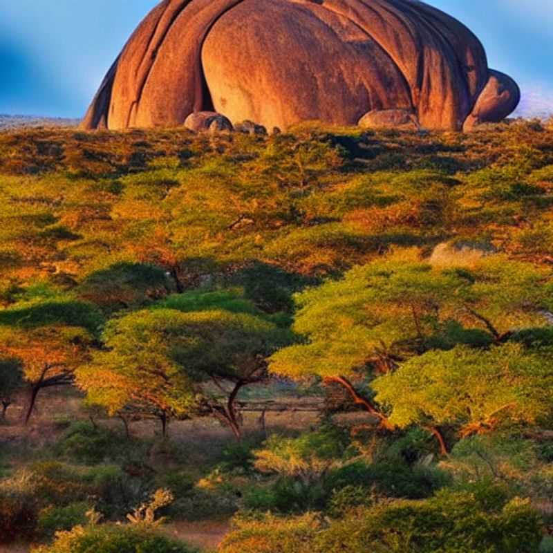 Matobo Hills: Where ancient spirits whisper and luxury finds its wild heart. A romantic escape captured in golden light, perfect for sharing with the world (and each other!).