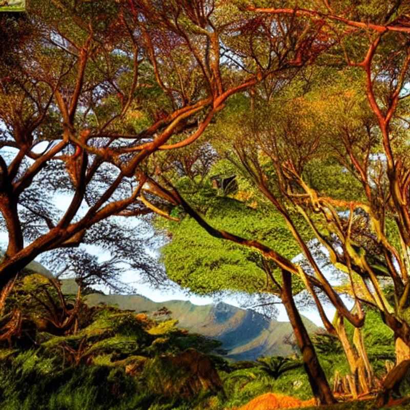 Lush, green slopes of Mount Mulanje beckoning, promising a cool escape during Malawi's summer heat - a true paradise for hikers and nature lovers seeking adventure.