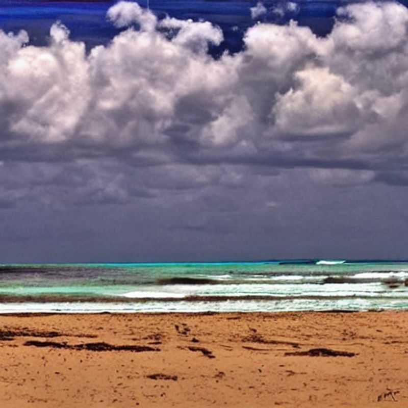 Arena blanca y aguas turquesas de Tiwi Beach, Kenia, un paraíso costero ideal para unas vacaciones de verano inolvidables. (White sand and turquoise waters of Tiwi Beach, Kenya, a coastal paradise ideal for an unforgettable summer vacation.)