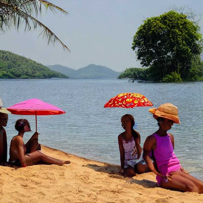 Turquoise waters of Lake Tanganyika shimmering under the Tanzanian sun, inviting you to discover an unforgettable summer holiday adventure filled with swimming, snorkeling, and stunning lakeside sunsets.