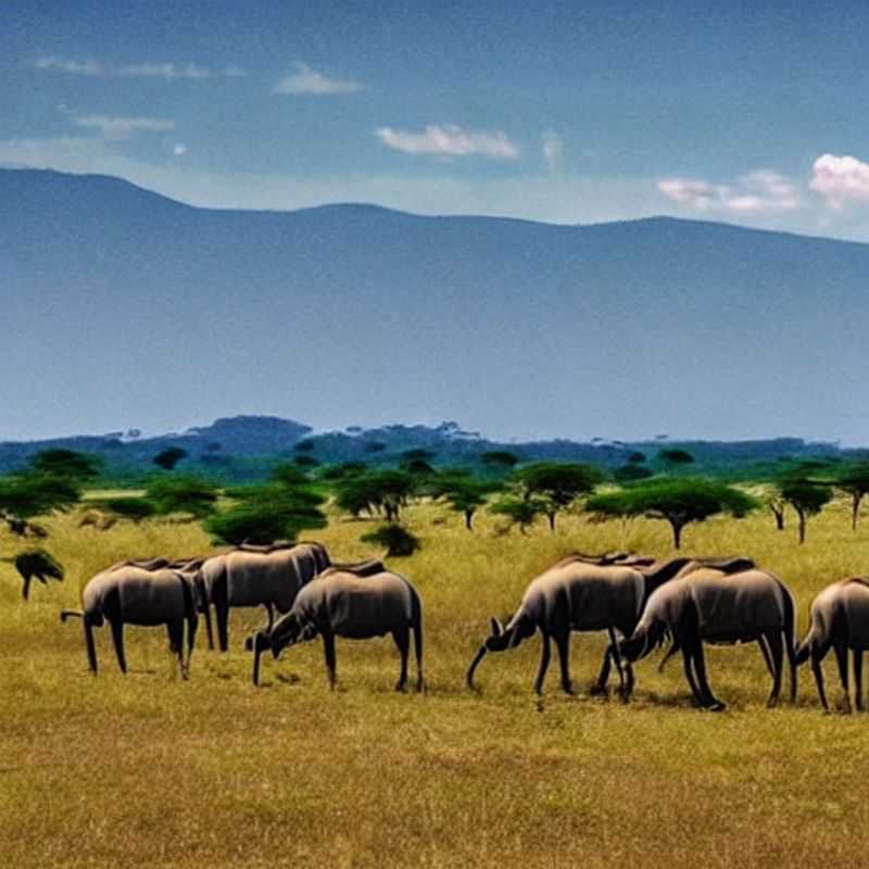 Golden savanna stretching endlessly in Serengeti National Park, Tanzania, basking in the summer sun – a breathtaking landscape begging the question: Is this African jewel the perfect spot for *your* summer holiday adventure?