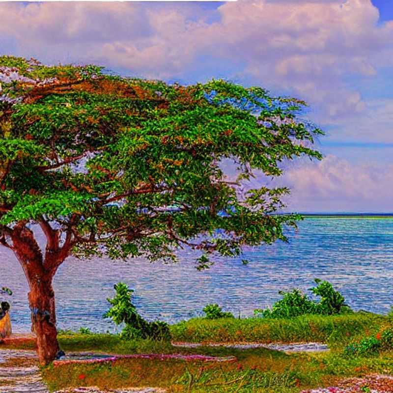 Pemba Island's untouched paradise: An eco-tourist's dream. Luxury meets sustainability in this vibrant, breathtaking shot, perfect for your social media feed and your conscience. Discover responsible luxury in Tanzania.