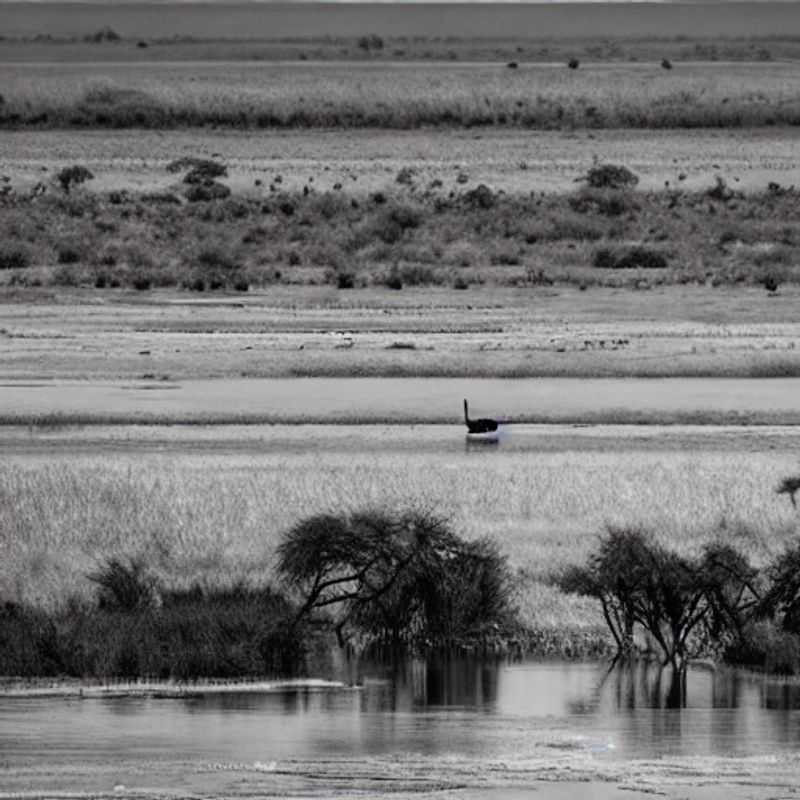 Manada de elefantes chapoteando y refrescándose en las aguas del río Chobe, un espectáculo vibrante que personifica la vida salvaje del Parque Nacional Chobe, Botswana, durante la temporada de verano.