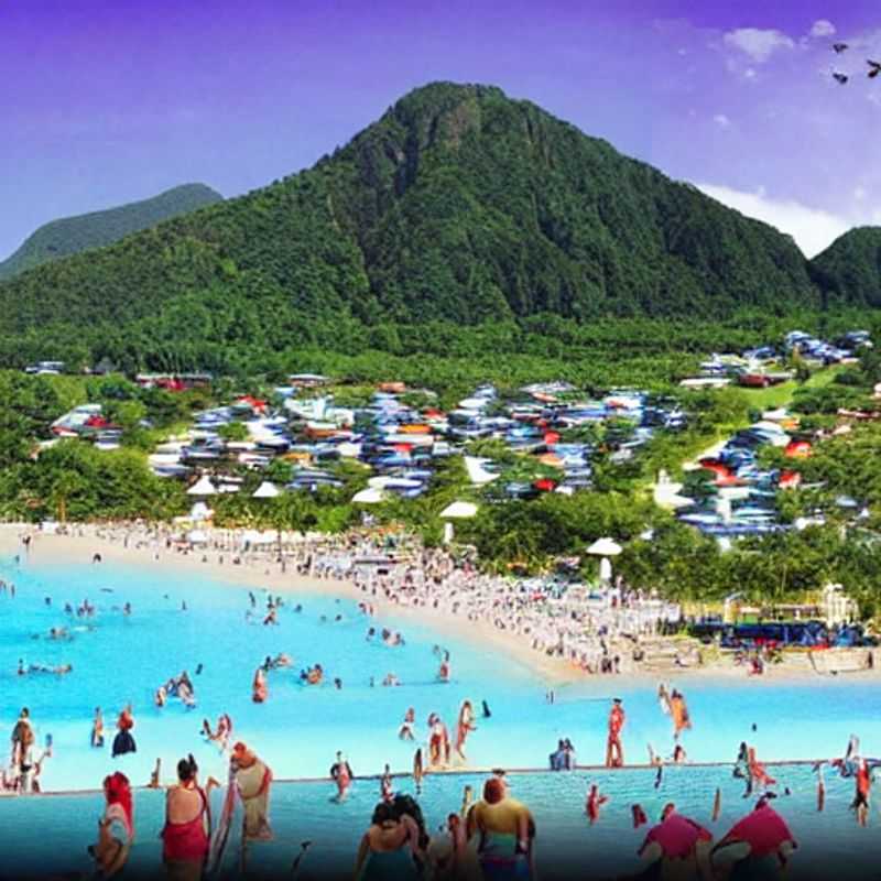 Plage paradisiaque de Mahé, Seychelles : Imaginez-vous, les pieds dans le sable blanc, sous le soleil éclatant, lors de vos vacances d'été de rêve. (Mahe Island, Seychelles: Picture yourself, feet in the white sand, under the bright sun, during your dream summer vacation.)