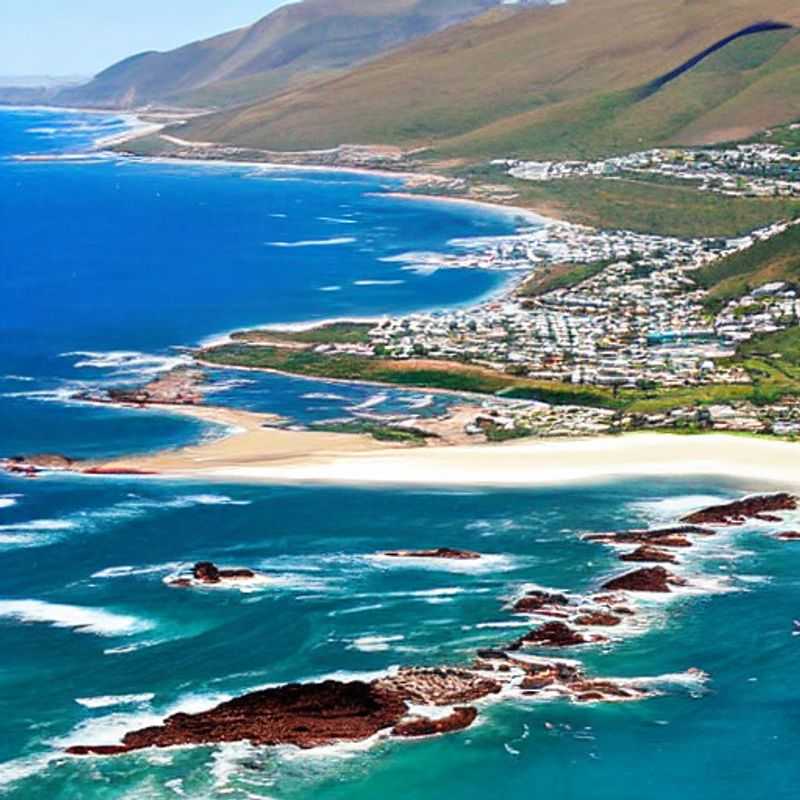 Casal caminhando na areia dourada de Cape Vidal, com águas azul-turquesa cintilantes ao fundo, aproveitando o sol e a brisa perfeita para umas férias de verão inesquecíveis na África do Sul.