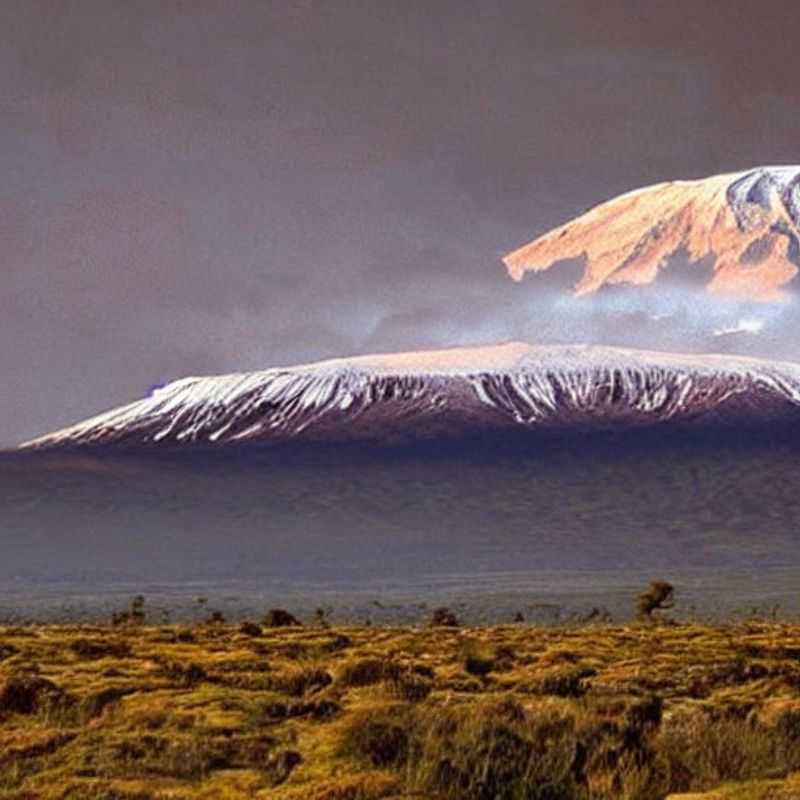 Majestic Mount Kilimanjaro, a snow-capped giant against the Tanzanian summer sky. Discover if this iconic peak is the perfect destination for your summer holiday adventure!