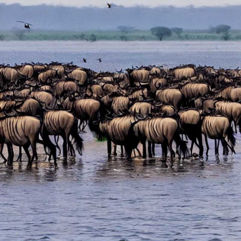 Witness the thunderous spectacle of the Wildebeest Migration in Kenya/Tanzania – a summer holiday experience like no other! (Dust clouds optional, memories guaranteed!)