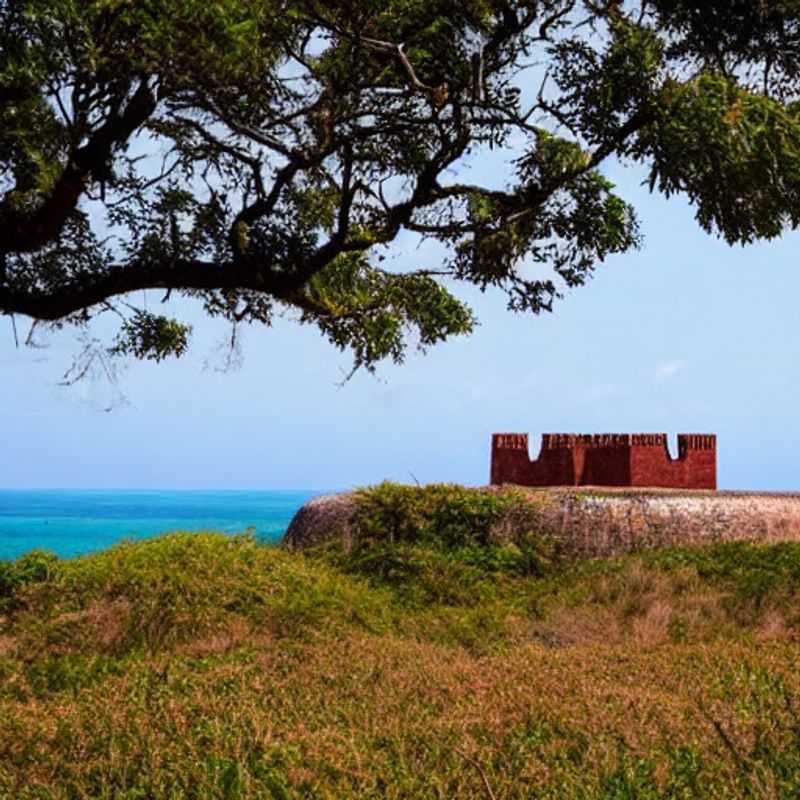 Instagram-worthy history: The majestic São Sebastião Fortress, Mozambique, offering a captivating backdrop for the luxury-seeking Gap Year Traveler's next viral post.