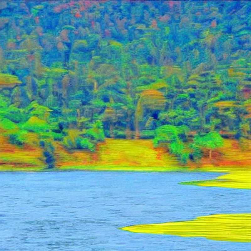 Dos orillas, un lago: Vista panorámica del Lago Kivu, Rwanda/República Democrática del Congo, invitando a descubrir si sus aguas y paisajes son el destino perfecto para tus vacaciones de verano.