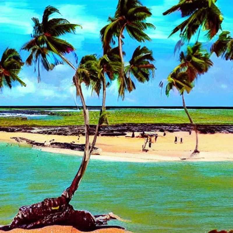 Turquoise waters gently kiss the white sands of Tiwi Beach, Kenya, inviting you to imagine your perfect summer holiday escape.