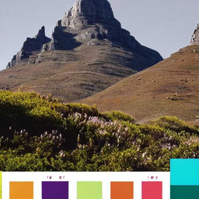 Majestuosa Cathedral Peak, Sudáfrica, bañada por el sol de verano, un paisaje impresionante que invita a la aventura y al disfrute durante las vacaciones. (Majestic Cathedral Peak, South Africa, bathed in the summer sun, a breathtaking landscape that invites adventure and enjoyment during the holidays.)