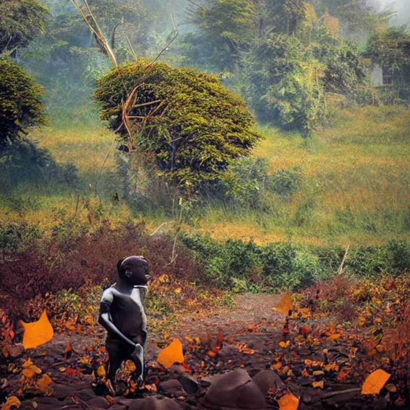 Impresionante vista del Parque Nacional Virunga en la República Democrática del Congo: exuberante vegetación bajo el sol de verano, invitando a la aventura y al descubrimiento. ¿Es este tu próximo destino de vacaciones?