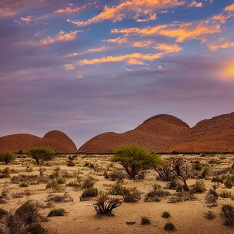 Spitzkoppe, Namíbia, banhada pelo sol escaldante de verão: uma paisagem árida e majestosa para aventureiros que buscam o calor (e a aventura!) em suas férias. Prepare-se para o calor, a paisagem é de tirar o fôlego!